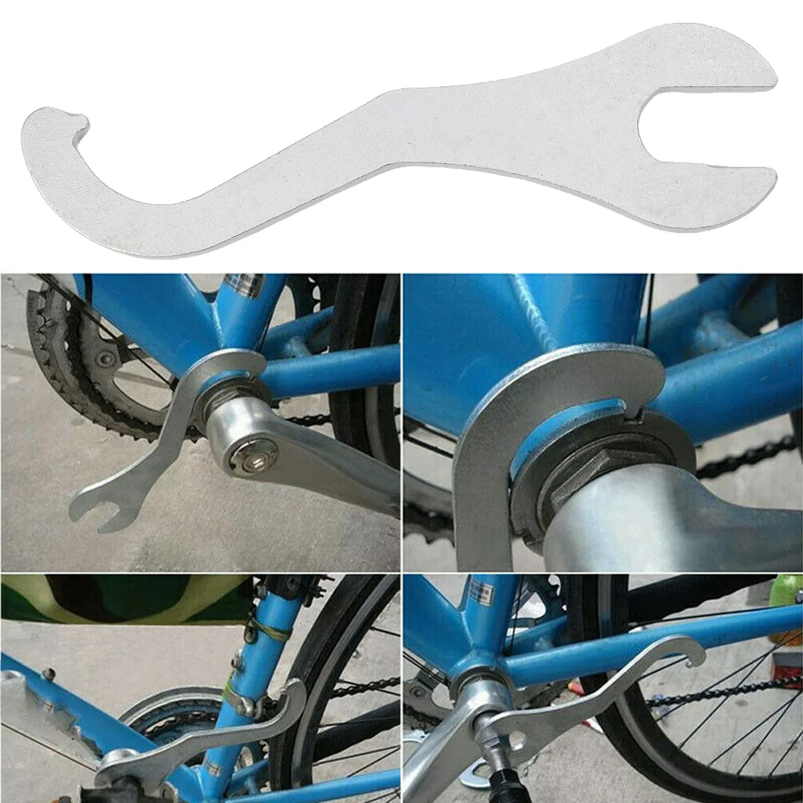 Bicycle Bike Lock Ring Remover Bottom Bracket Repair Spanner Wrench Tool Ring Spanner Cycling Bicycle Repair Tools
Bicycle Bike Lock Ring Remover Bottom Bracket Repair Spanner Wrench Tool Ring Spanner Cycling Bicycle Repair Tools