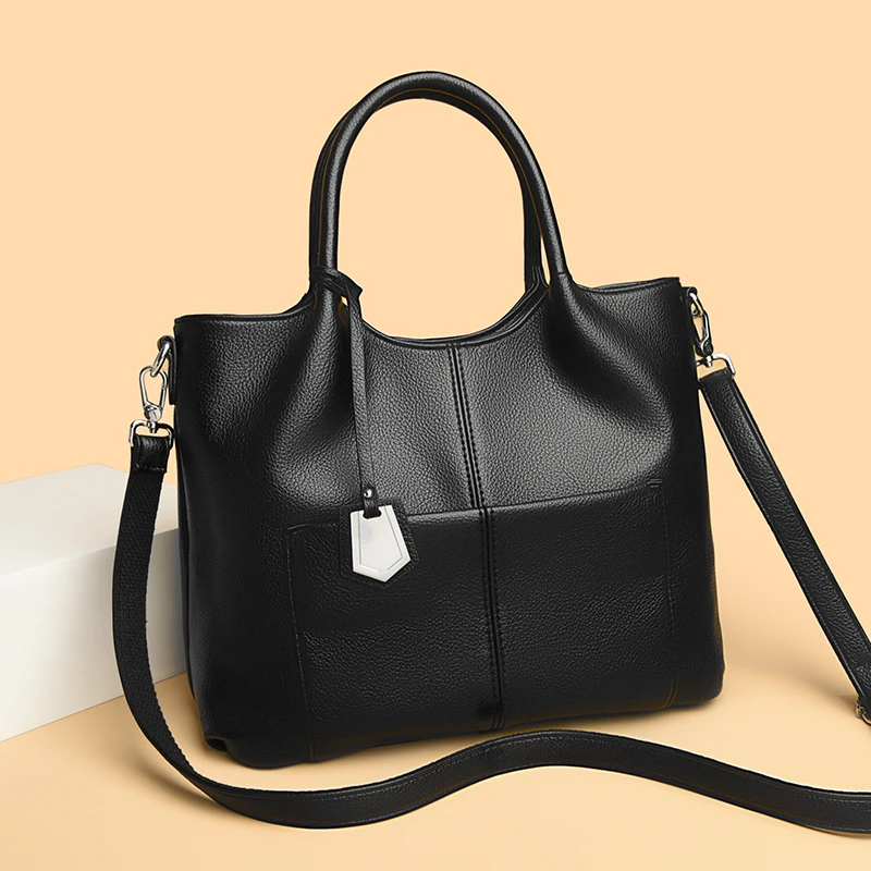 Luxury Soft Leather Large Capacity Women Shoulder Crossbody Bag High Quality Women's Handbags Brand Female Messenger Tote Bags
Luxury Soft Leather Large Capacity Women Shoulder Crossbody Bag High Quality Women's Handbags Brand Female Messenger Tote Bags