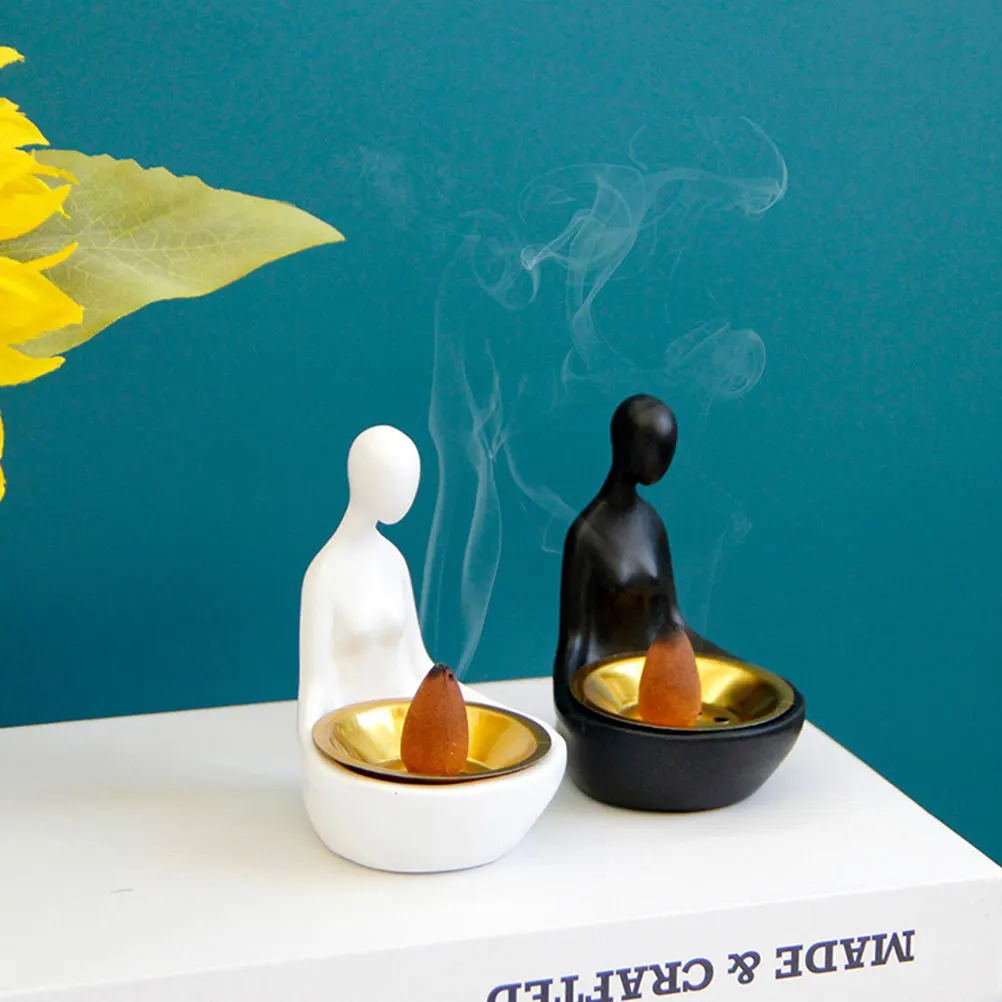 Abstract Figure Incense Burner Modern Censer Resin Holder Portable Home Office Meditation Decorative Furnace Study
Abstract Figure Incense Burner Modern Censer Resin Holder Portable Home Office Meditation Decorative Furnace Study