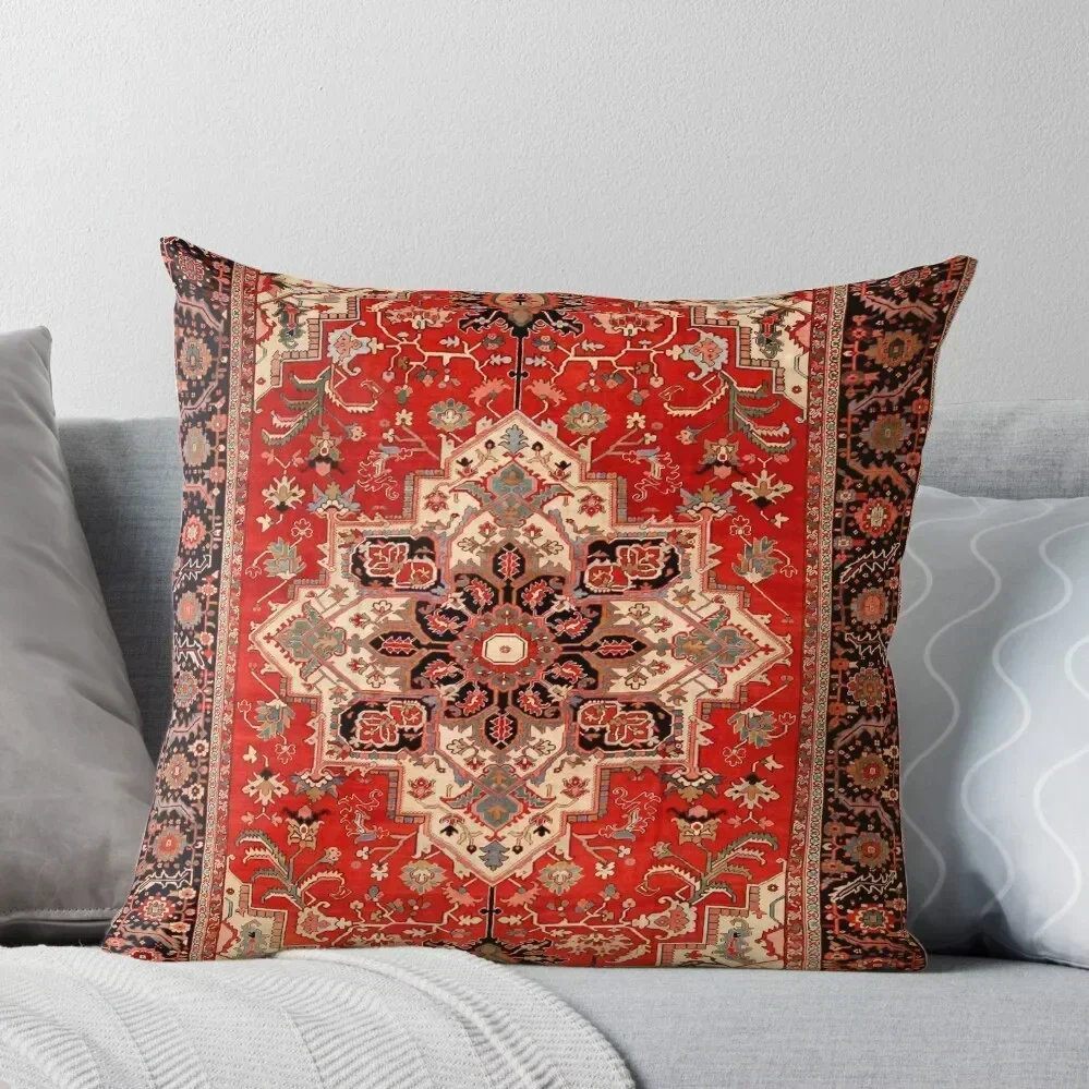 Antique Persian Serapi Rug Print Throw Pillow Embroidered Cushion Cover pillows decor home pillow
Antique Persian Serapi Rug Print Throw Pillow Embroidered Cushion Cover pillows decor home pillow