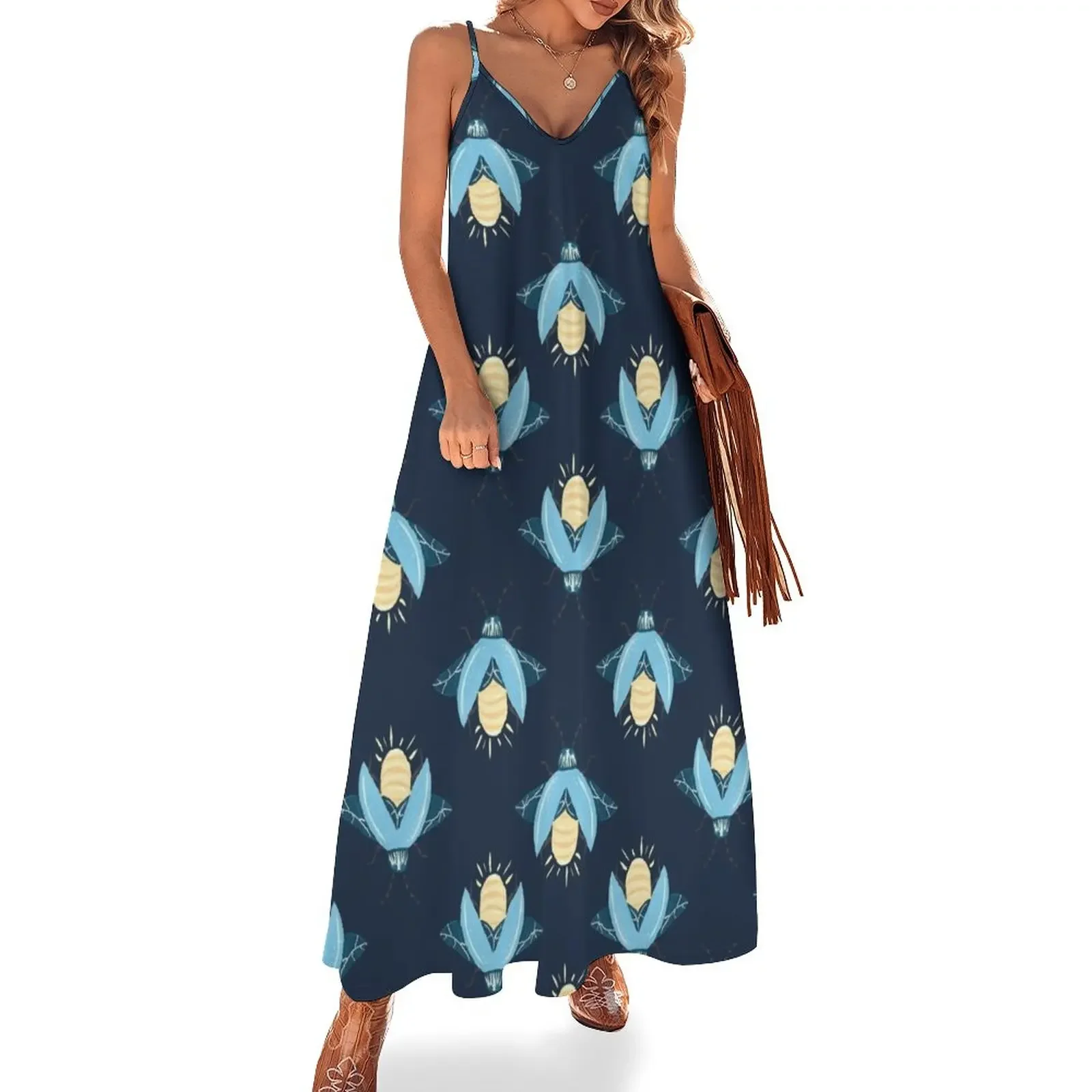 Firefly party Sleeveless Dress women's evening dresses 2025 summer dress daily
Firefly party Sleeveless Dress women's evening dresses 2025 summer dress daily