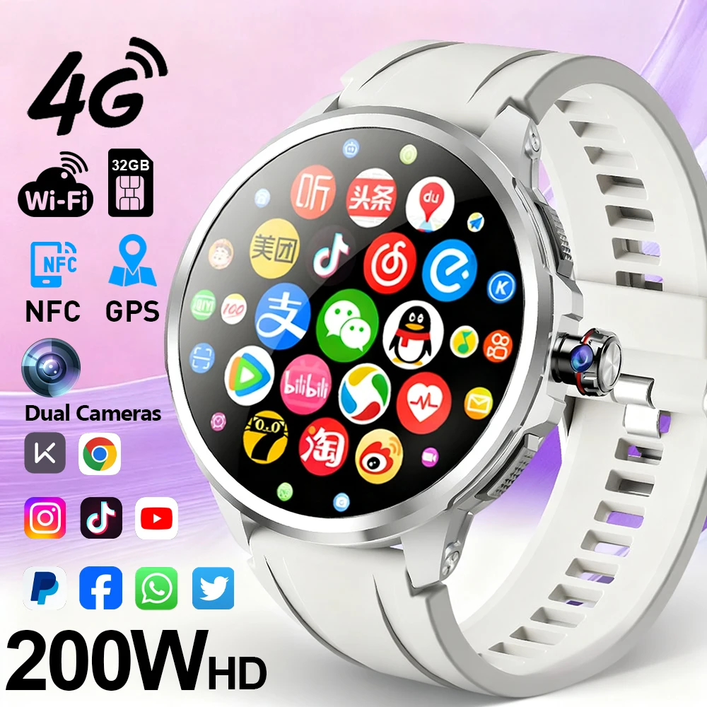 2025 Smart Watch H99 4G SIM Card 1.75''AMOLED Global Call Google Play Download APP 190° Pull Out Camera GPS WIFI Men Smartwatch
2025 Smart Watch H99 4G SIM Card 1.75''AMOLED Global Call Google Play Download APP 190° Pull Out Camera GPS WIFI Men Smartwatch