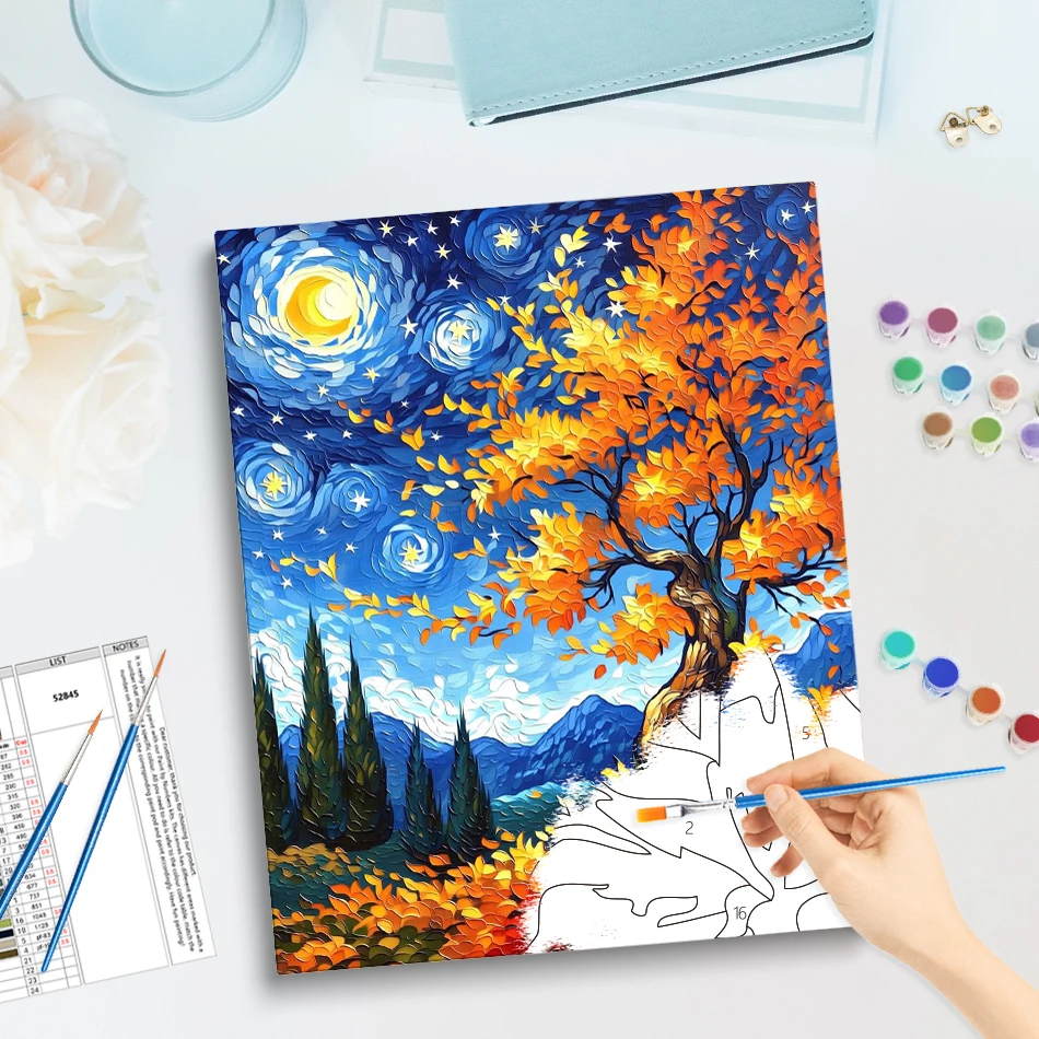 GATYZTORY Paint By Number Adult Kit Picture Drawing Landscape Paintings On Number Color Markers For Handiwork Paint Kit Wall Art
GATYZTORY Paint By Number Adult Kit Picture Drawing Landscape Paintings On Number Color Markers For Handiwork Paint Kit Wall Art