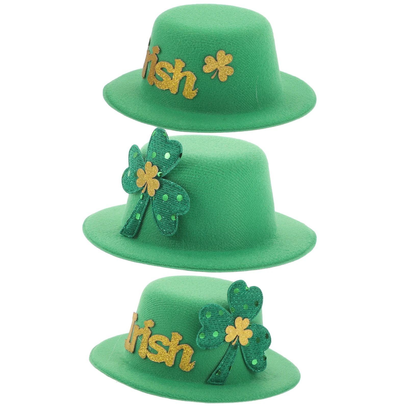 3pcs Party Hats . Patrick'S Day Accessories Patrick Accessories Hair Shamrock Clips Women Holiday Ireland Festive Supplies
3pcs Party Hats . Patrick'S Day Accessories Patrick Accessories Hair Shamrock Clips Women Holiday Ireland Festive Supplies