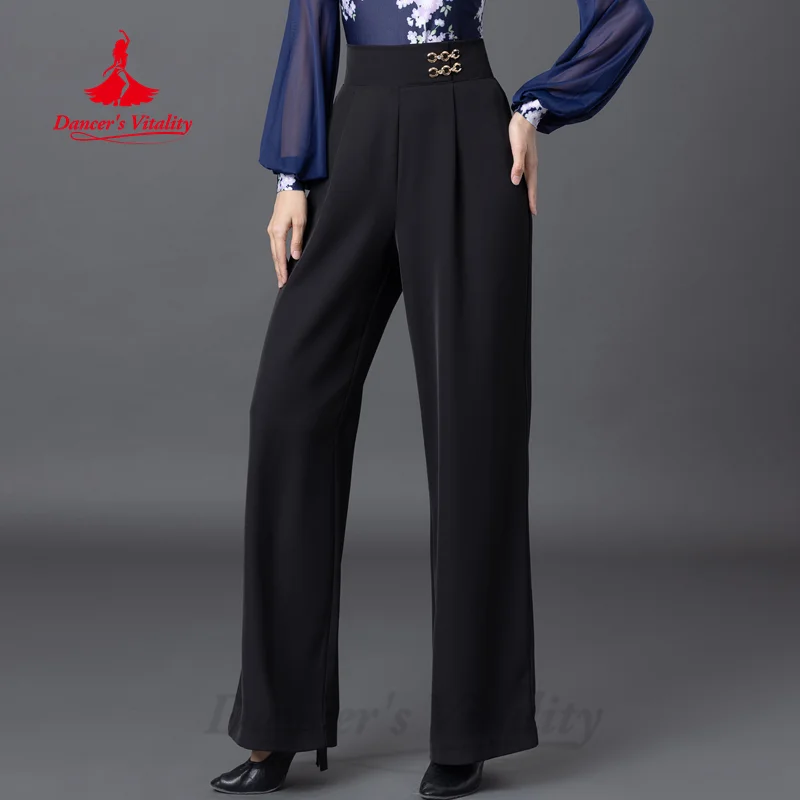 ModernDance SocialDance LatinDance High Waist Straight Leg Wide Leg Pants Women Tango Chacha Samba Professional Practice Clothes
ModernDance SocialDance LatinDance High Waist Straight Leg Wide Leg Pants Women Tango Chacha Samba Professional Practice Clothes
