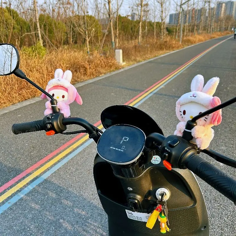 Sanrio My Melody Anime Kawaii Ins Fashion Electric Car Decoration Cute Hello Kitty Lovely Doll Pendant Plush Toys for Girls
Sanrio My Melody Anime Kawaii Ins Fashion Electric Car Decoration Cute Hello Kitty Lovely Doll Pendant Plush Toys for Girls