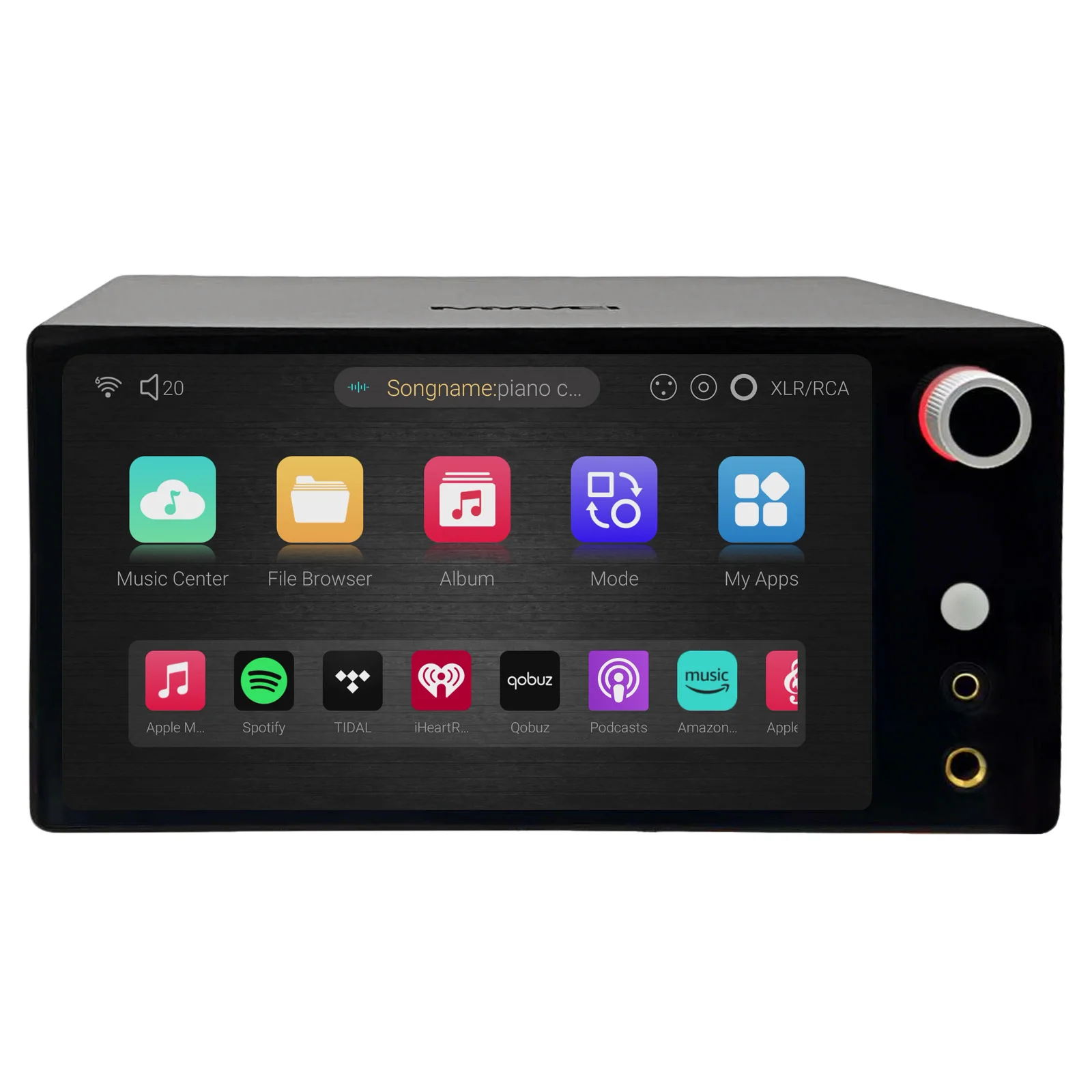 Android HiFi Music Player With 8 Inch Display ESS9069 DAC Support DSD PCM 192kHz WiFi6 Audio Streamer
Android HiFi Music Player With 8 Inch Display ESS9069 DAC Support DSD PCM 192kHz WiFi6 Audio Streamer