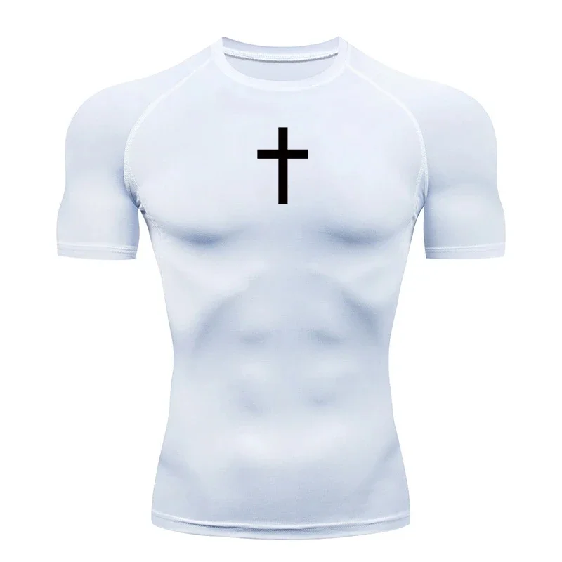 Summer new sports tight fitting T-shirt, sports quick drying T-shirt, men's gym fitness underwear top, short sleeved sunscreen
Summer new sports tight fitting T-shirt, sports quick drying T-shirt, men's gym fitness underwear top, short sleeved sunscreen