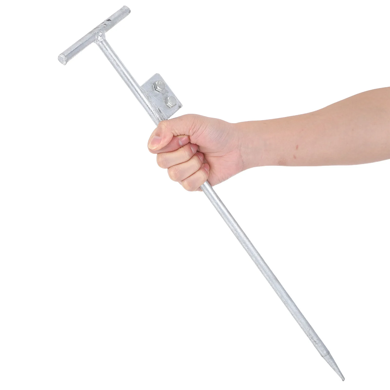 Galvanized Grounding Rod T-Shape Iron Portable Electrical Ground Rod for Home Industrial Grounding and Lightning Protection
Galvanized Grounding Rod T-Shape Iron Portable Electrical Ground Rod for Home Industrial Grounding and Lightning Protection
