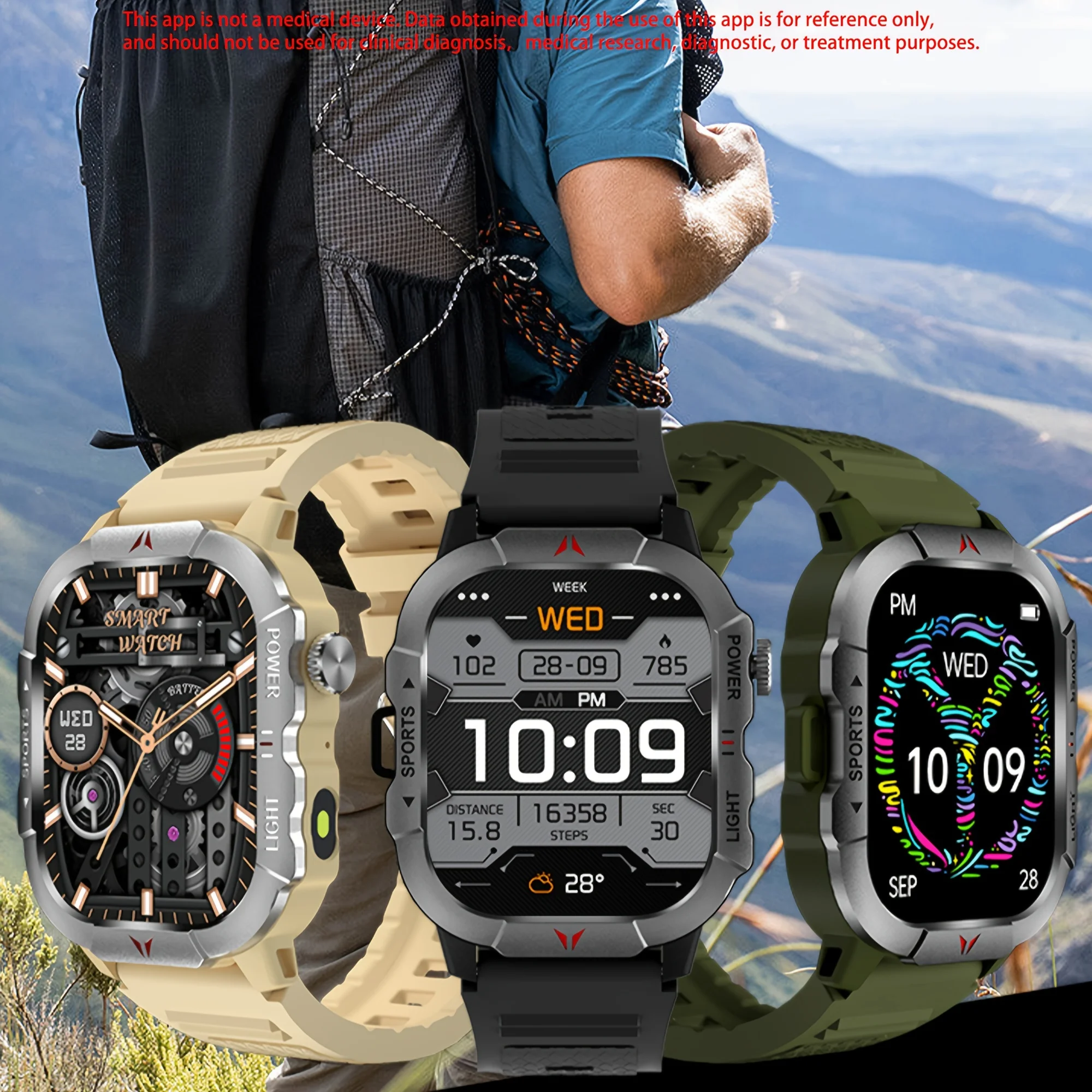 Спортивные умные часы 2026 с беспроводным вызовом, светодиодной подсветкой, фитнес-трекер с несколькими спортивными режимами, для мужчин и женщин
Спортивные умные часы 2026 с беспроводным вызовом, светодиодной подсветкой, фитнес-трекер с несколькими спортивными режимами, для мужчин и женщин