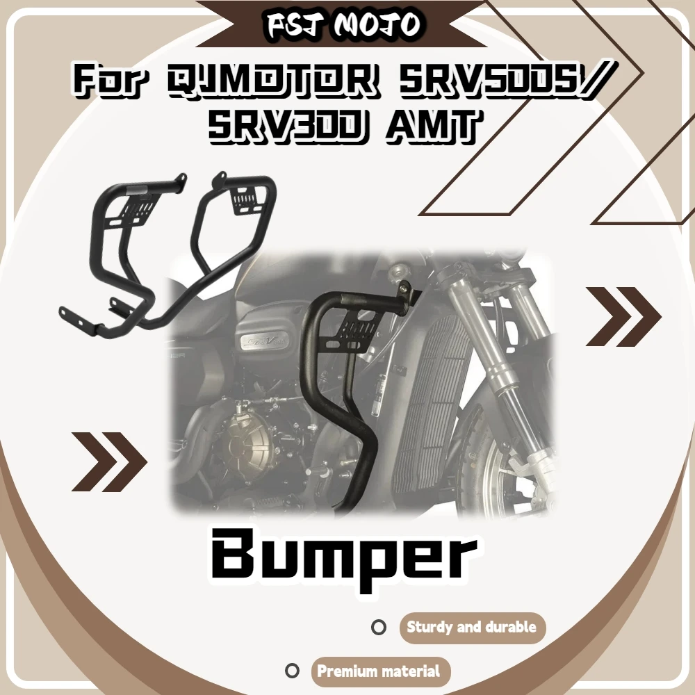 For QJMOTOR SRV300 AMT SRV500S Crash Bar, Automatic Gear Frame Bumper Anti-Fall Slider Moto Mod Parts
For QJMOTOR SRV300 AMT SRV500S Crash Bar, Automatic Gear Frame Bumper Anti-Fall Slider Moto Mod Parts