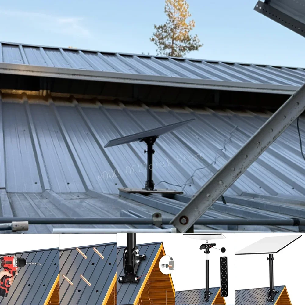 Starlink Gen 3 Heavy Duty Pivot Roof Mount Kit Compatible Starlink Standard Dish,Adjustable 360,With Starlink V3 Pipe Adapter
Starlink Gen 3 Heavy Duty Pivot Roof Mount Kit Compatible Starlink Standard Dish,Adjustable 360,With Starlink V3 Pipe Adapter