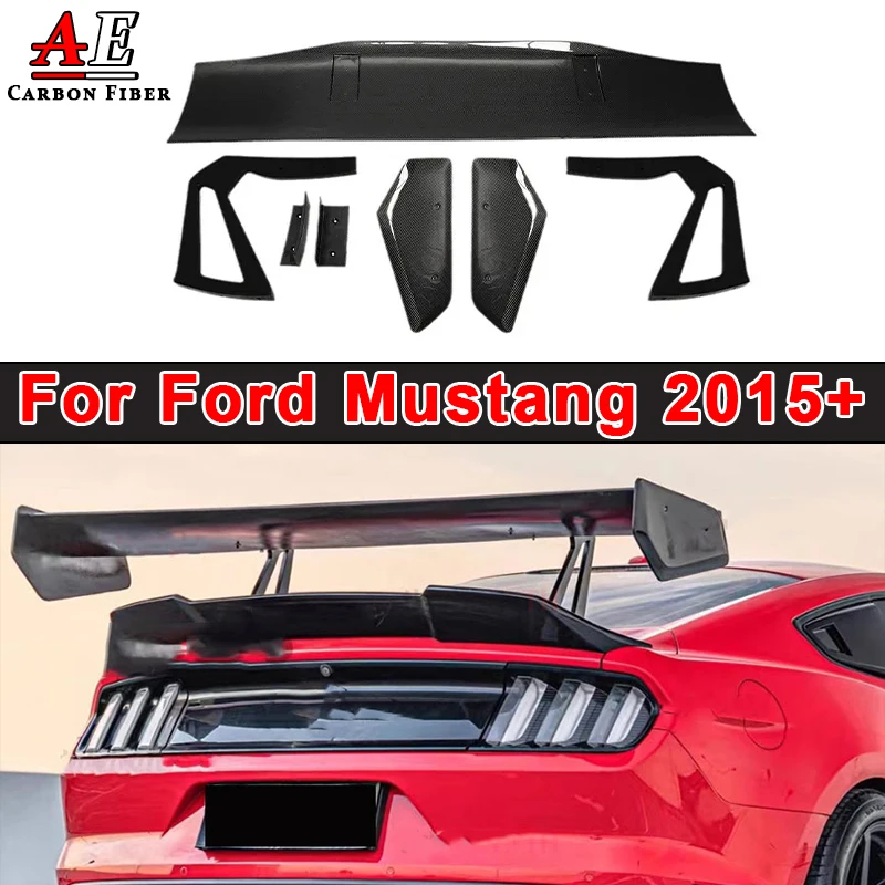 Для Ford Mustang 2015+ спойлер из углеродного волокна, направляющее крыло, автомобильное заднее крыло багажника, сплиттер, комплект кузова, автомобильные аксессуары
Для Ford Mustang 2015+ спойлер из углеродного волокна, направляющее крыло, автомобильное заднее крыло багажника, сплиттер, комплект кузова, автомобильные аксессуары