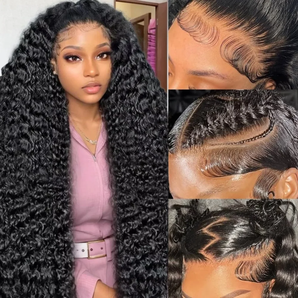 40 46Inch Deep Wave13x6 HD Lace Front Human Hair Wig Brazilian Glueless Loose Water Wave Curly 13x4 Lace Frontal Wigs Human Hair
40 46Inch Deep Wave13x6 HD Lace Front Human Hair Wig Brazilian Glueless Loose Water Wave Curly 13x4 Lace Frontal Wigs Human Hair