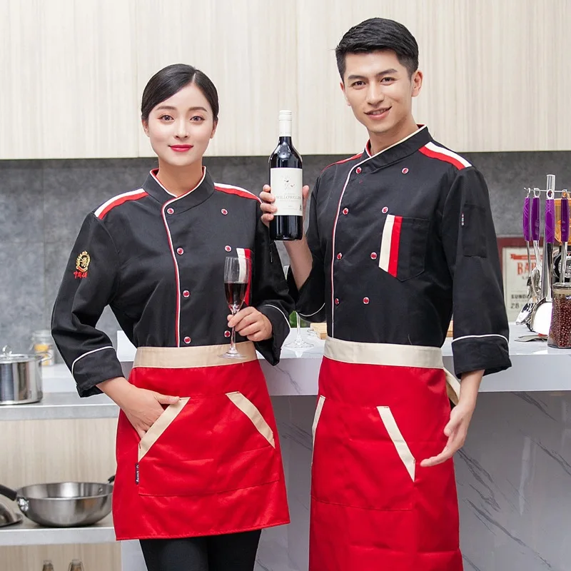 C611 Chef's Work Clothes Chef Coat Plus Size Adult Cook Jacket Unisex Restaurant Waiter Uniform Pastry Chef Coat Plus Size
C611 Chef's Work Clothes Chef Coat Plus Size Adult Cook Jacket Unisex Restaurant Waiter Uniform Pastry Chef Coat Plus Size