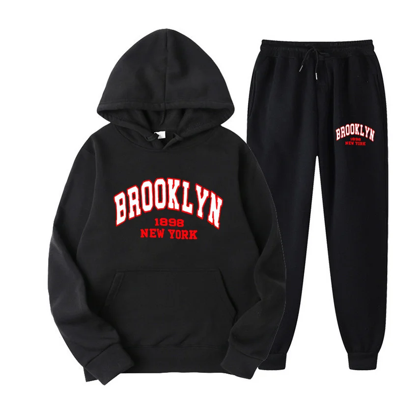 2024 new men's fashion and leisure pullover sportswear outdoor fitness jogging hooded suit sports luxury+trousers suit clothing
2024 new men's fashion and leisure pullover sportswear outdoor fitness jogging hooded suit sports luxury+trousers suit clothing