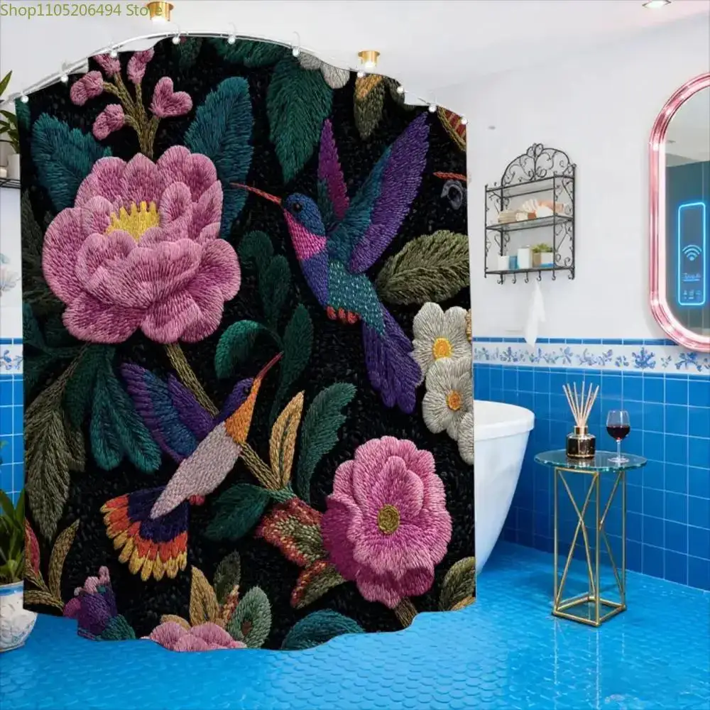1pc Bathroom Shower Curtain, Quilling Art Workshop, Traditional Craft Festival Shower Curtain, Includes 12 Hooks, 180*180cm Ba
1pc Bathroom Shower Curtain, Quilling Art Workshop, Traditional Craft Festival Shower Curtain, Includes 12 Hooks, 180*180cm Ba
