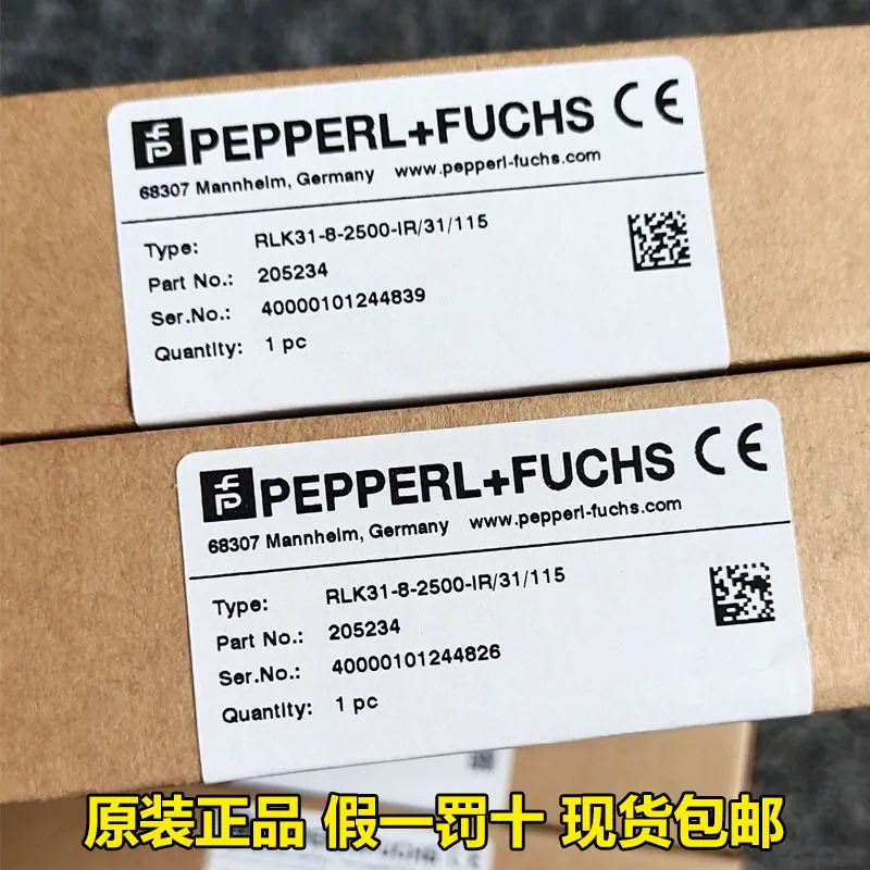 P+F Diffuse Reflective Photoelectric Sensor RLK31-8-2500-IR/31/115pepper+fuchs Is In Stock
P+F Diffuse Reflective Photoelectric Sensor RLK31-8-2500-IR/31/115pepper+fuchs Is In Stock