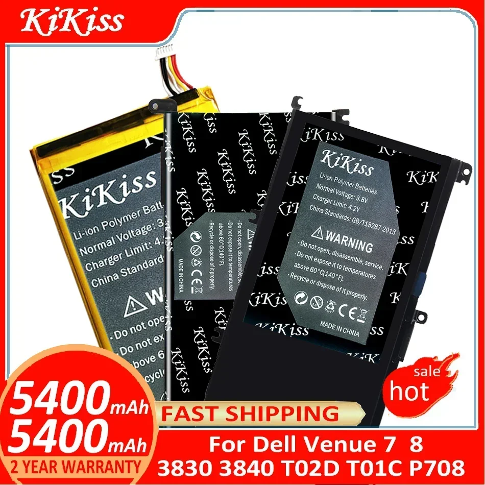 KiKiss Battery for DELL Venue 7 Venue7 3730 3740/Venue 8 Venue8 3830 T02D T01C T02D002 T02D001 0CJP38 02PDJW 3840 P708 batteries
KiKiss Battery for DELL Venue 7 Venue7 3730 3740/Venue 8 Venue8 3830 T02D T01C T02D002 T02D001 0CJP38 02PDJW 3840 P708 batteries