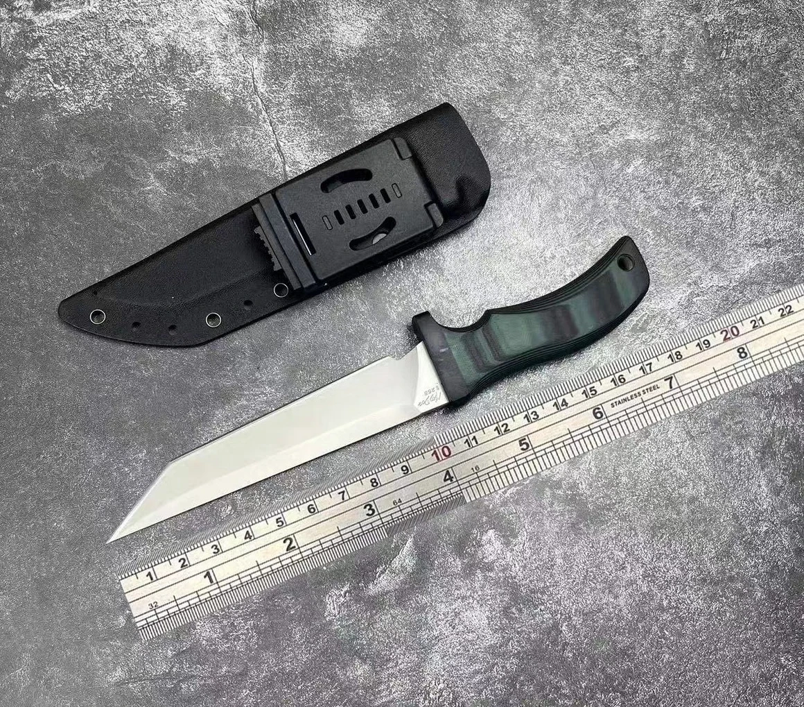 Outdoor straight knife, high hardness imported steel, portable self-defense knife for outdoor survival camping
Outdoor straight knife, high hardness imported steel, portable self-defense knife for outdoor survival camping