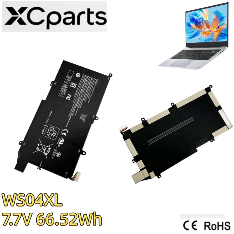 New 7.7V 66.52Wh 8210mAh 8Cell WS04XL Laptop Battery for HP Spectre X360 14-EA 14T-EA 14t-ea000 L97352-2D1 HSTNN-DB9Z L97357-005
New 7.7V 66.52Wh 8210mAh 8Cell WS04XL Laptop Battery for HP Spectre X360 14-EA 14T-EA 14t-ea000 L97352-2D1 HSTNN-DB9Z L97357-005