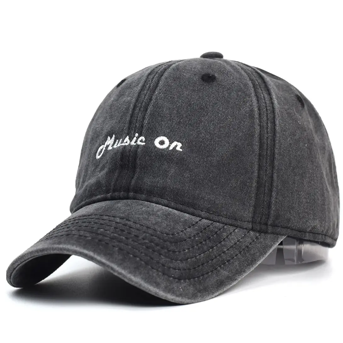 Music on Embroidery Washed Cotton Cap For Men Women Snapback Caps Baseball Caps Casquette Dad Hat Outdoors Cap
Music on Embroidery Washed Cotton Cap For Men Women Snapback Caps Baseball Caps Casquette Dad Hat Outdoors Cap