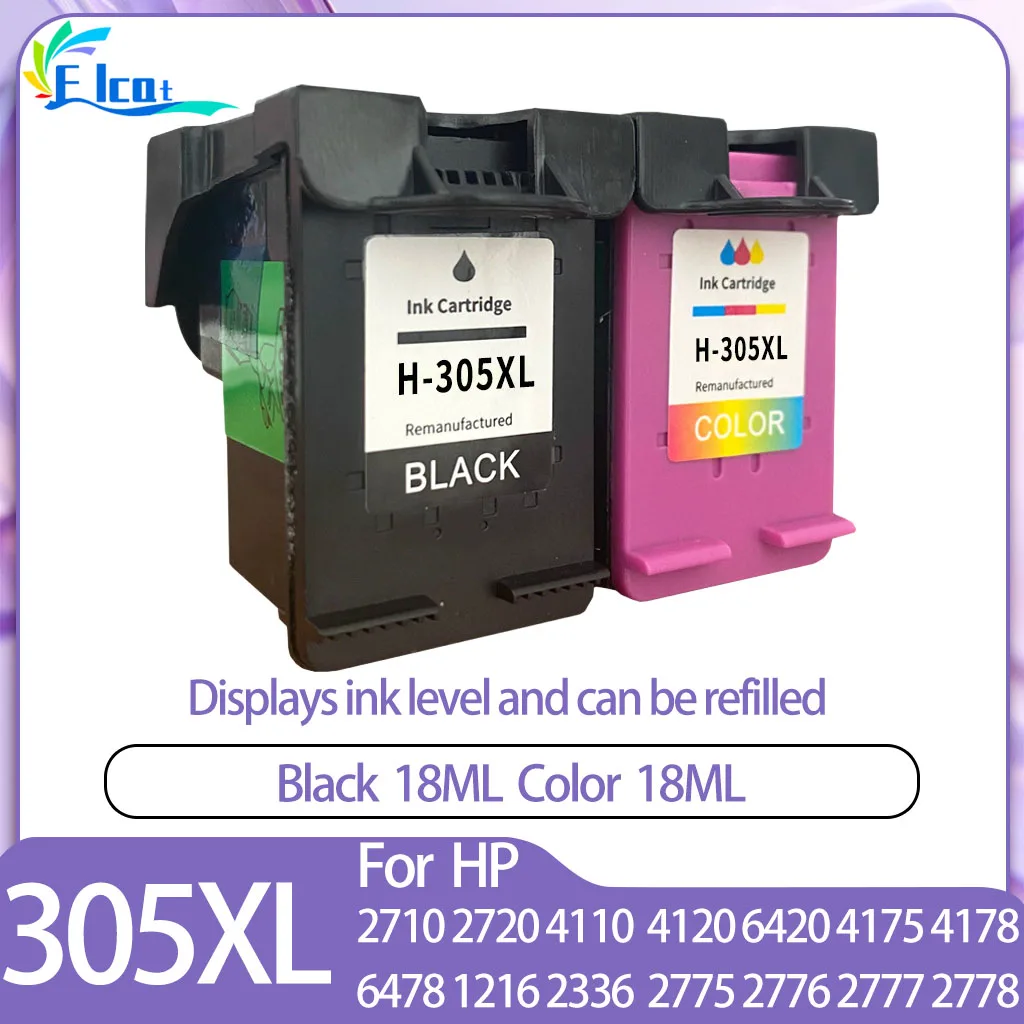 305XL Replacement Ink Cartridge For HP 305XL Ink Cartridge For HP DeskJet 2700 2710 2721 2722 4120 4110 4130 1210 6010 printer
305XL Replacement Ink Cartridge For HP 305XL Ink Cartridge For HP DeskJet 2700 2710 2721 2722 4120 4110 4130 1210 6010 printer