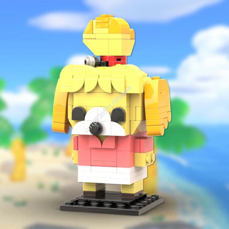 183pcs MOC Isabelle Animales Crossing Brickheadz Building Blocks Christmas Gift Collector Display DIY Designed for Decorative
183pcs MOC Isabelle Animales Crossing Brickheadz Building Blocks Christmas Gift Collector Display DIY Designed for Decorative