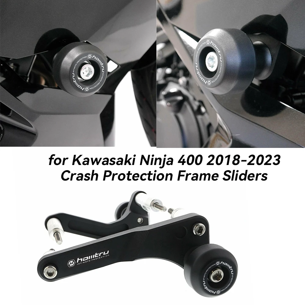 Motorcycle Accessories Crash Protection Frame Sliders for Kawasaki Ninja 400 2018-2024
Motorcycle Accessories Crash Protection Frame Sliders for Kawasaki Ninja 400 2018-2024