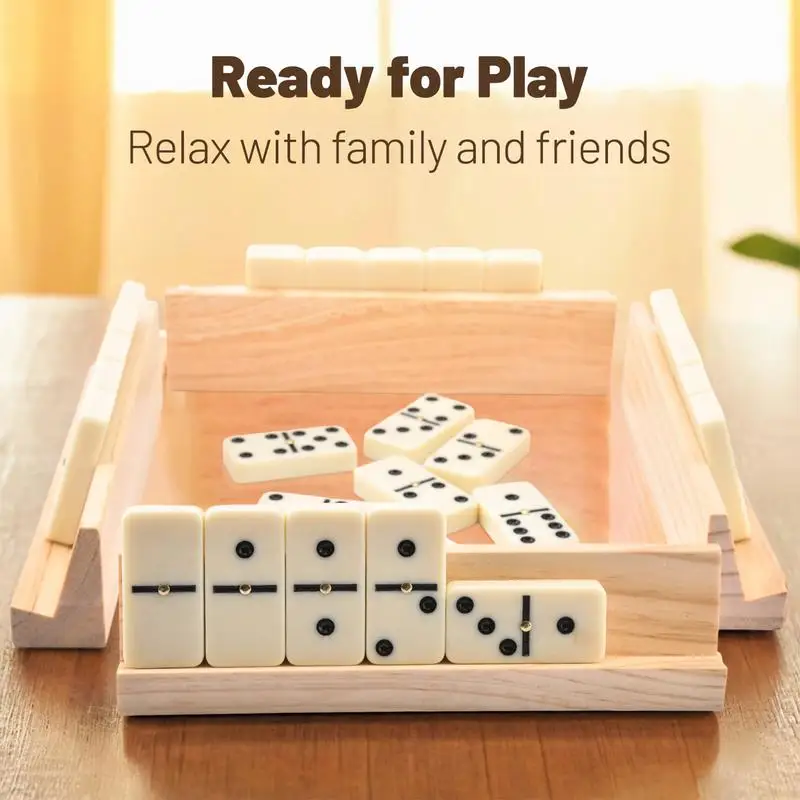 28pcs/Set Wooden Domino Board Games Funny Table Game Domino Toys Kid Children Educational Toys For Traveling Children's Gifts
28pcs/Set Wooden Domino Board Games Funny Table Game Domino Toys Kid Children Educational Toys For Traveling Children's Gifts