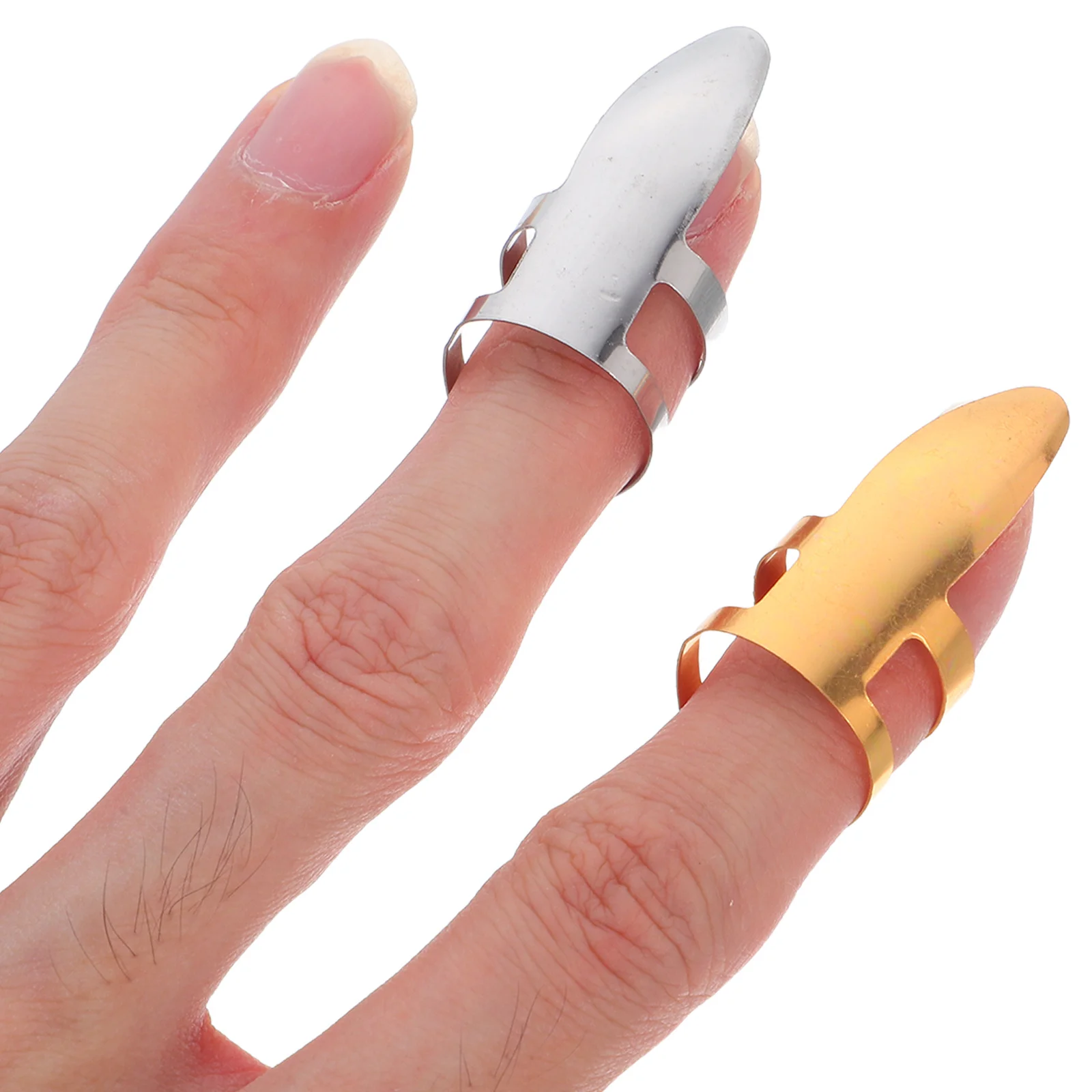 10Pcs Guitar Picks Stainless Steel Adjustable Finger Thumb Picks for Acoustic Electric Bass Banjo Improve Performance
10Pcs Guitar Picks Stainless Steel Adjustable Finger Thumb Picks for Acoustic Electric Bass Banjo Improve Performance