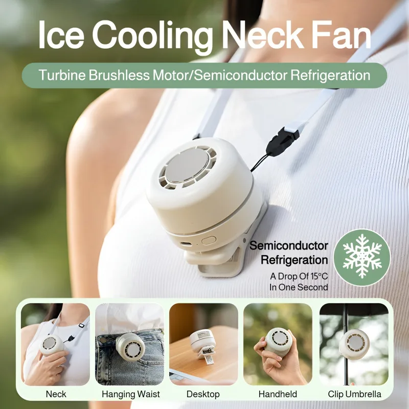 Portable Clip-on Cooling Fan USB Rechargeable Semiconductor ice-cooling Function 3Speed Quiet Stroller Umbrella Handheld Fan
Portable Clip-on Cooling Fan USB Rechargeable Semiconductor ice-cooling Function 3Speed Quiet Stroller Umbrella Handheld Fan