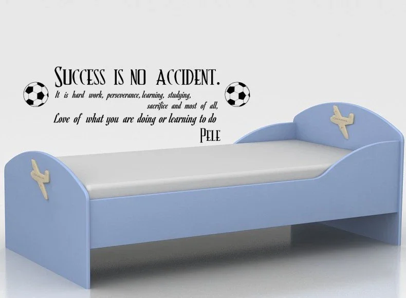 PELE FOOTBALL SPORT WALL QUOTE success is no accident VINYL removable Wall Sticker Decor self-adhesive
PELE FOOTBALL SPORT WALL QUOTE success is no accident VINYL removable Wall Sticker Decor self-adhesive