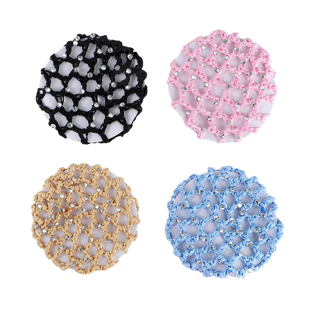 4 Pcs Hair Net Clips for Bun Cover Polyester Snood Girl Hairnet Elastic Band Miss
4 Pcs Hair Net Clips for Bun Cover Polyester Snood Girl Hairnet Elastic Band Miss