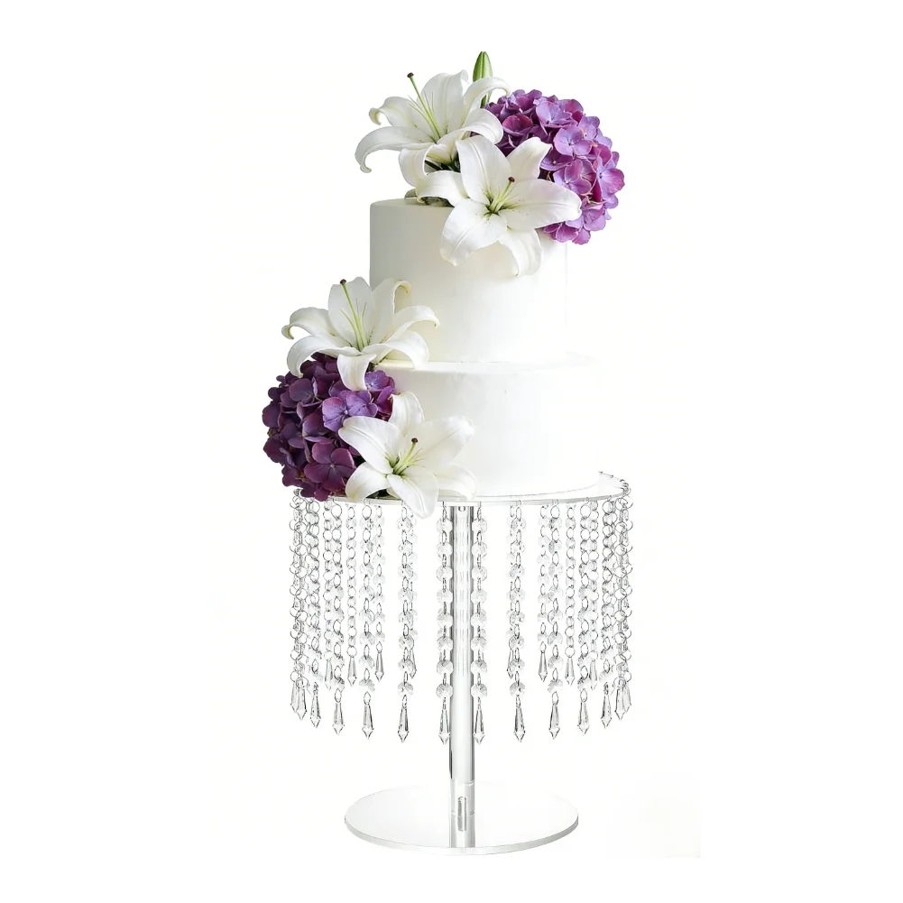 Elegant Clear Acrylic Cake Stand 12 Inch With Chandelier For Party Dessert Display Simple Assembly Easy Maintenance
Elegant Clear Acrylic Cake Stand 12 Inch With Chandelier For Party Dessert Display Simple Assembly Easy Maintenance