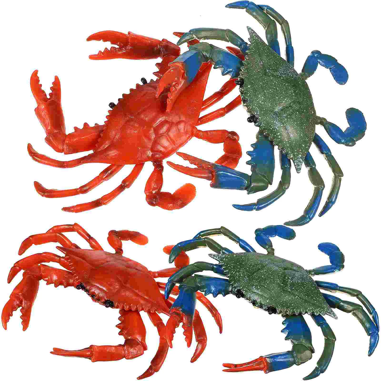 4 Pcs Simulation Crab Toy Safe Material Smooth Round Shape Bright Colors Floating Water Play Children Sea Animal PVC
4 Pcs Simulation Crab Toy Safe Material Smooth Round Shape Bright Colors Floating Water Play Children Sea Animal PVC