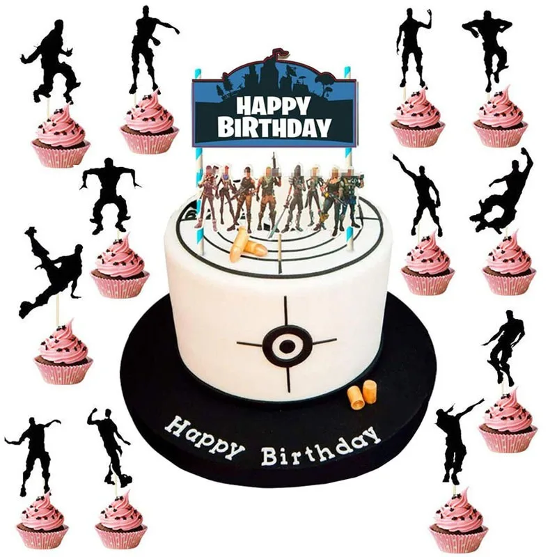 New Fortnite Surrounding Cake Sticker Game Theme Party Decoration Game Cake Decoration Sticker Decoration Festival Gifts
New Fortnite Surrounding Cake Sticker Game Theme Party Decoration Game Cake Decoration Sticker Decoration Festival Gifts