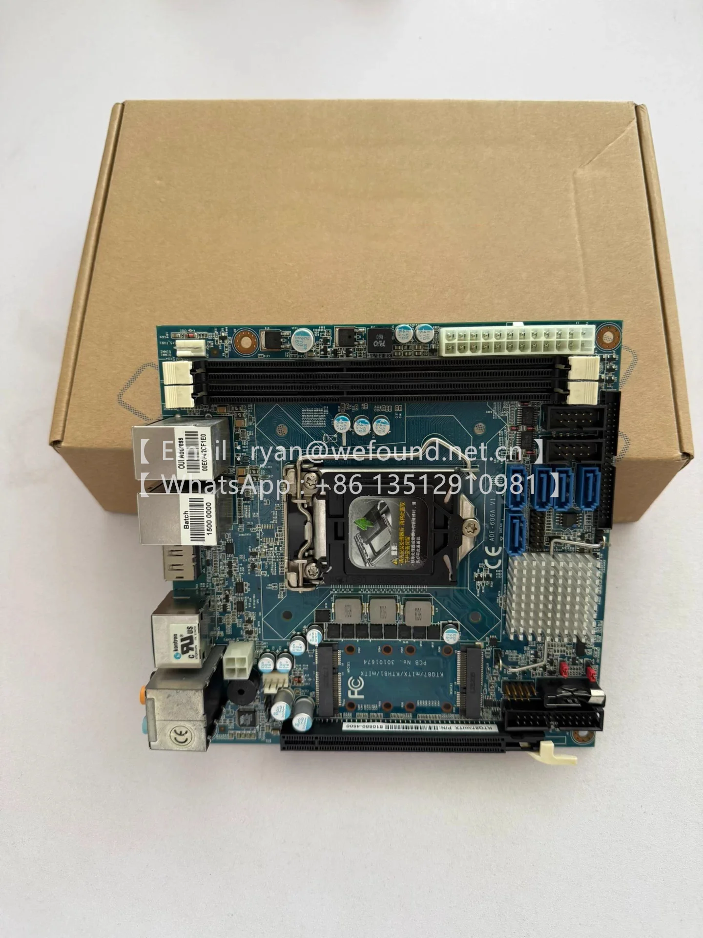 KTQ87/mITX EMBEDDED Mini-ITX KTQ87 mITX Desktop Motherboard KTH81
KTQ87/mITX EMBEDDED Mini-ITX KTQ87 mITX Desktop Motherboard KTH81
