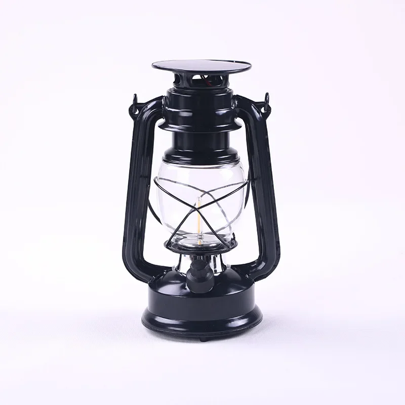 Outdoor Retro Solar Lantern Two Charging Modes Adjustable Brightness Hand Lantern for Yard Camping Trip
Outdoor Retro Solar Lantern Two Charging Modes Adjustable Brightness Hand Lantern for Yard Camping Trip