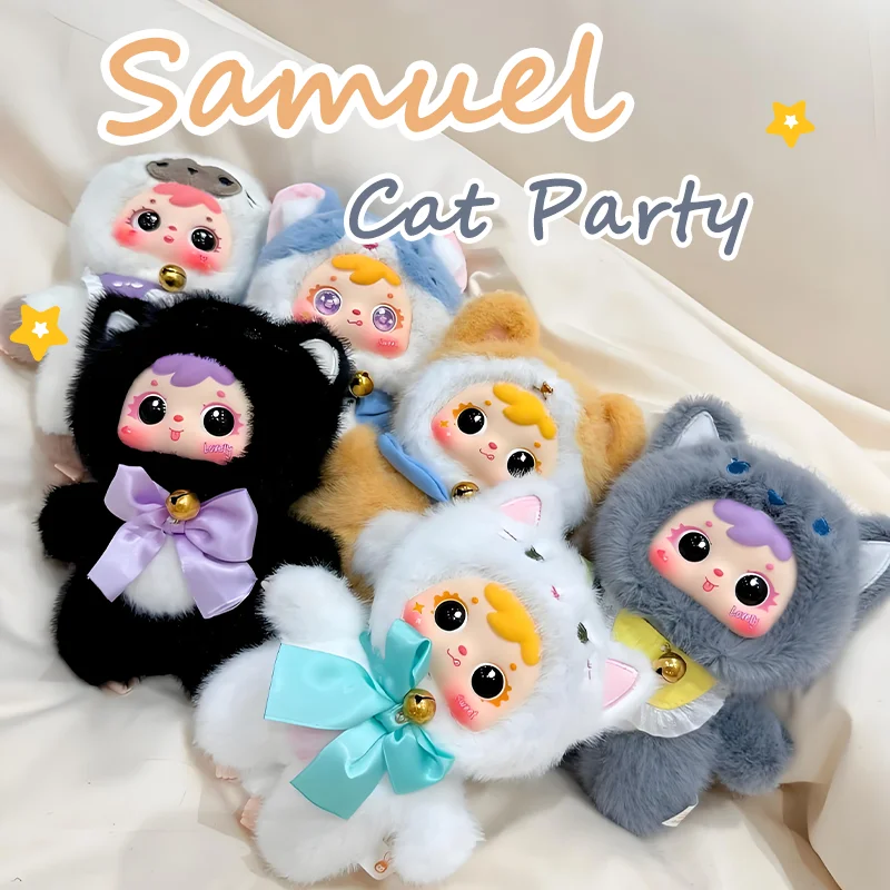 Samuel Cat Party Series Plush Blind Box Anime Cartoon Doll Backpack Pendant Keyring Decoration Trendy Toy Mystery Box Model Gift
Samuel Cat Party Series Plush Blind Box Anime Cartoon Doll Backpack Pendant Keyring Decoration Trendy Toy Mystery Box Model Gift