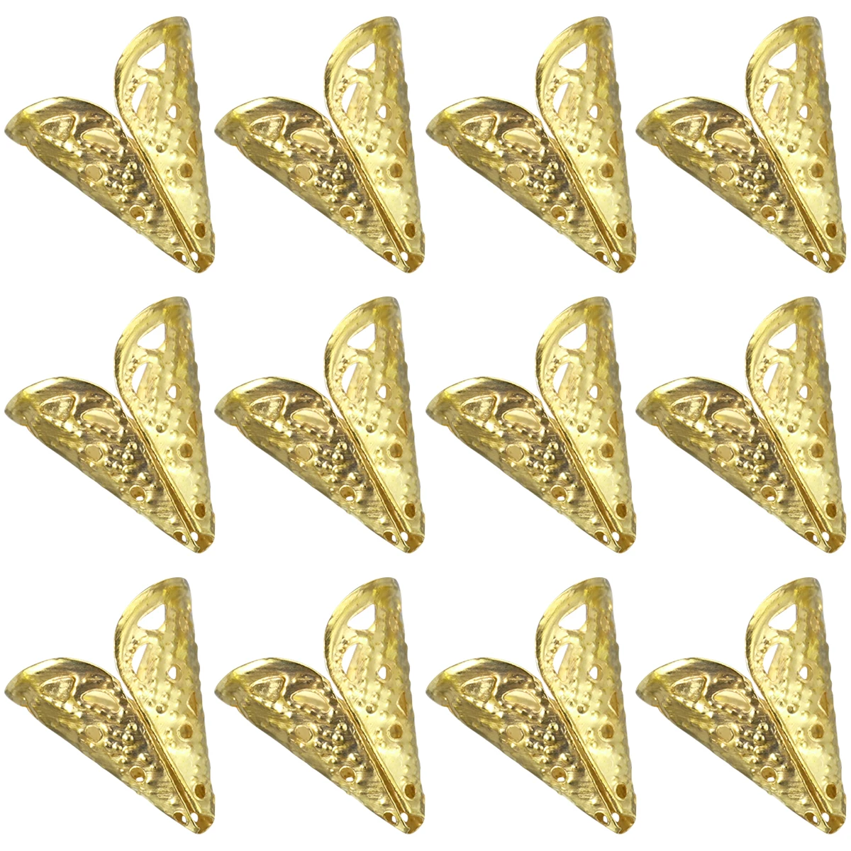 50 Pcs Umbrella Flower Hat Metal Bead Caps Cone Shaped Diy Jewelry Making Accessories Earrings Bracelets Pendant
50 Pcs Umbrella Flower Hat Metal Bead Caps Cone Shaped Diy Jewelry Making Accessories Earrings Bracelets Pendant