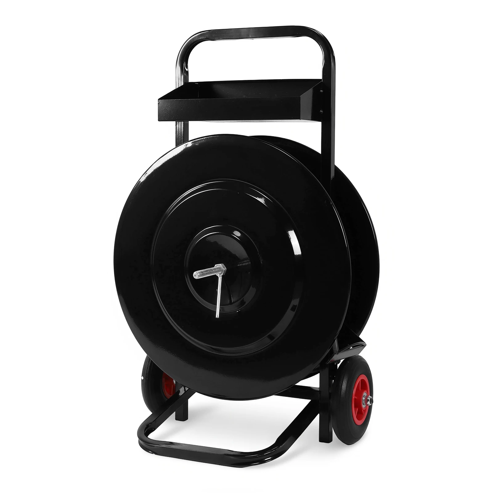 Heavy Duty Strapping Cart Multi-Purpose Mobile Steel Strapping Dispenser Reusable Integrated Tool & Seal Tray
Heavy Duty Strapping Cart Multi-Purpose Mobile Steel Strapping Dispenser Reusable Integrated Tool & Seal Tray