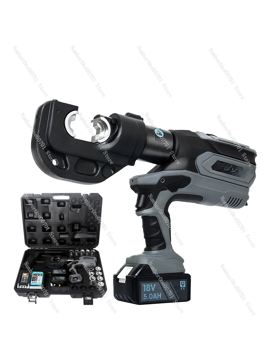 Rechargeable Electric Hydraulic Clamp Portable Lithium Battery Wire Crimper Copper Wire Nose Two-in-One Cable Crimping Pliers
Rechargeable Electric Hydraulic Clamp Portable Lithium Battery Wire Crimper Copper Wire Nose Two-in-One Cable Crimping Pliers