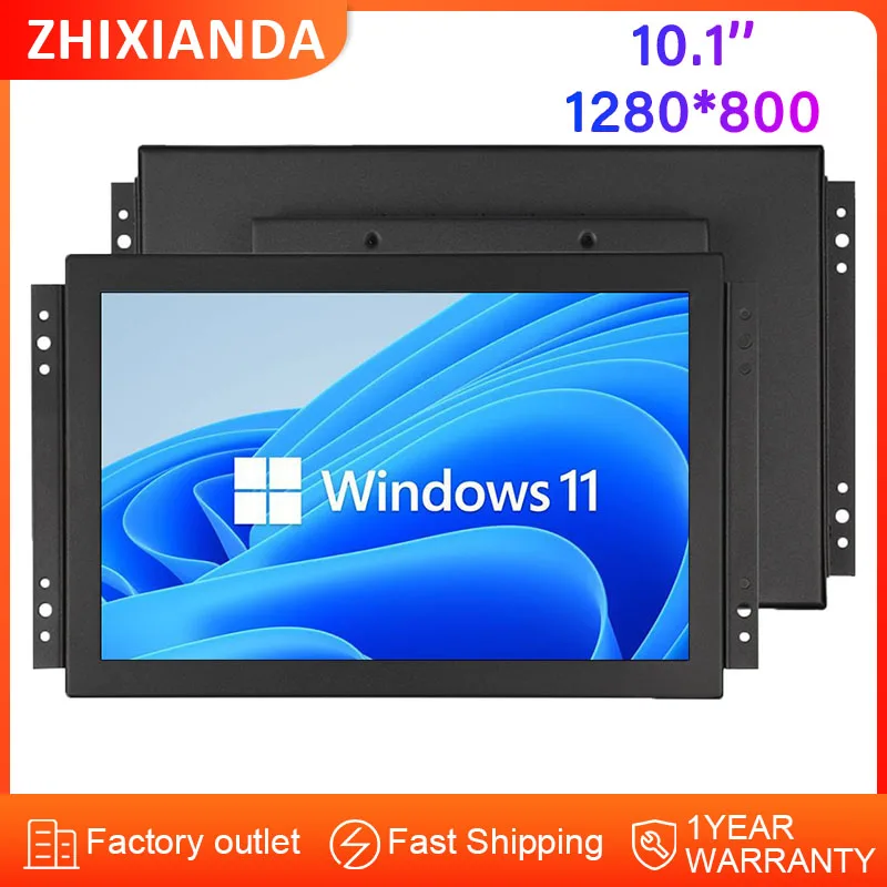 ZHIXIANDA 10.1 inch Metal Case Industrial 1280x800 Open Frame Touch Screen Monitor with HD VGA BNC AV USB Interface
ZHIXIANDA 10.1 inch Metal Case Industrial 1280x800 Open Frame Touch Screen Monitor with HD VGA BNC AV USB Interface