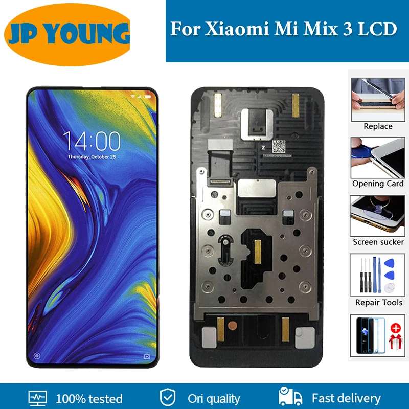 6,39 "Super AMOLED для Xiaomi Mi Mix 3, ЖК-экран, сенсорная панель, дигитайзер в сборе для Mi Mix3 M1810E5A, замена ЖК-дисплея
6,39 "Super AMOLED для Xiaomi Mi Mix 3, ЖК-экран, сенсорная панель, дигитайзер в сборе для Mi Mix3 M1810E5A, замена ЖК-дисплея