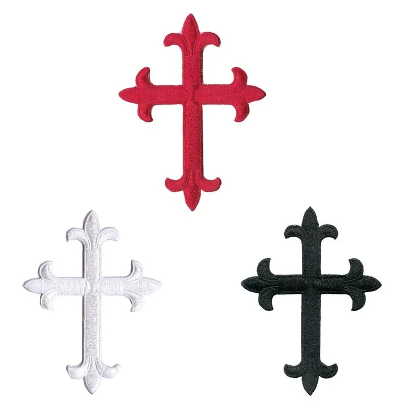 10pcs/lot Fashion Luxury Embroidery Patch Cross Black White Red Backpack Clothing Decoration Accessory Diy Iron Heat Applique
10pcs/lot Fashion Luxury Embroidery Patch Cross Black White Red Backpack Clothing Decoration Accessory Diy Iron Heat Applique
