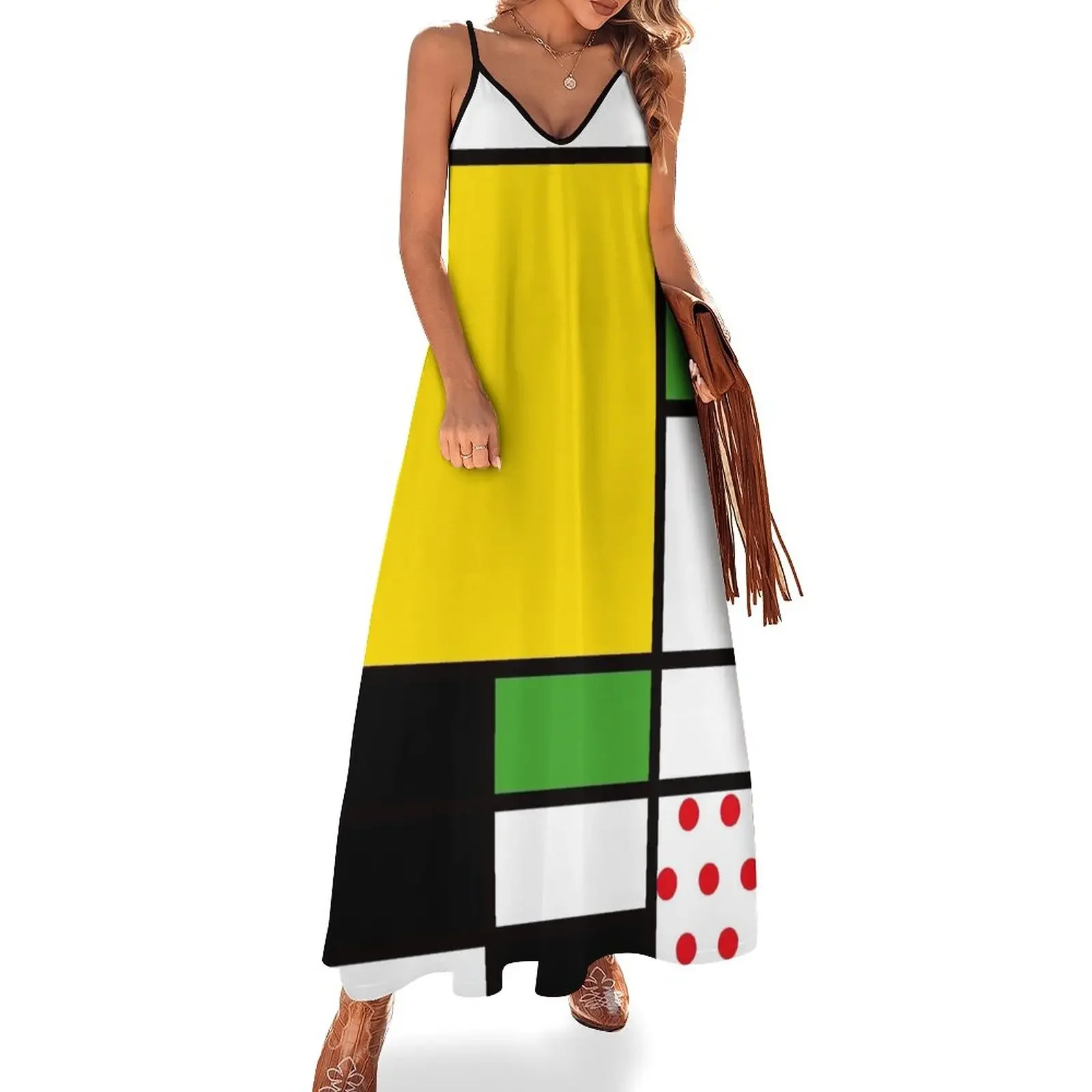 Mondrian - Bicycle Sleeveless Dress prom clothes ceremony dresses Long veiled dresses
Mondrian - Bicycle Sleeveless Dress prom clothes ceremony dresses Long veiled dresses