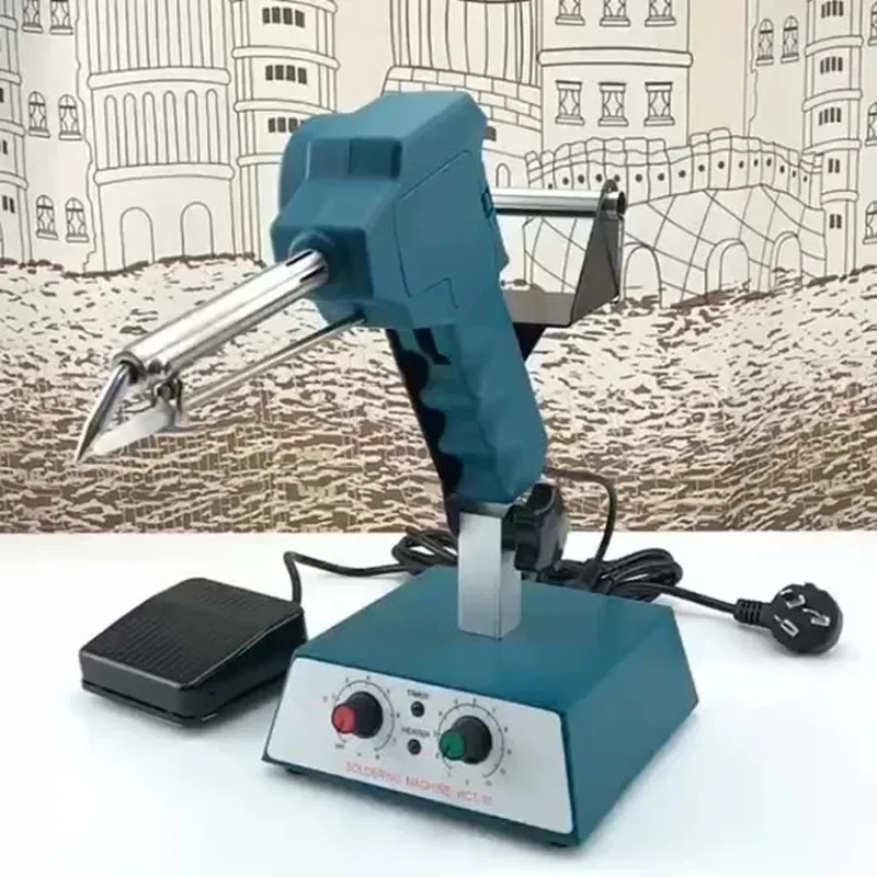 New HCT-80 Foot Soldering Machine 80W 120W Foot Soldering Iron Adjustable Temperature Automatic Soldering Machine
New HCT-80 Foot Soldering Machine 80W 120W Foot Soldering Iron Adjustable Temperature Automatic Soldering Machine