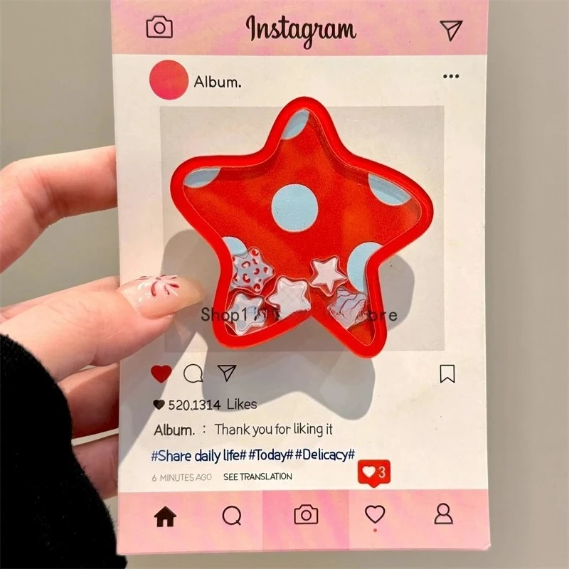 Корейский мультяшный милый кронштейн с зыбучими песками и звездой Griptok для iPhone 17, универсальные аксессуары для телефонов Samsung, держатель для телефона, ручка, подставка для Tok
Корейский мультяшный милый кронштейн с зыбучими песками и звездой Griptok для iPhone 17, универсальные аксессуары для телефонов Samsung, держатель для телефона, ручка, подставка для Tok