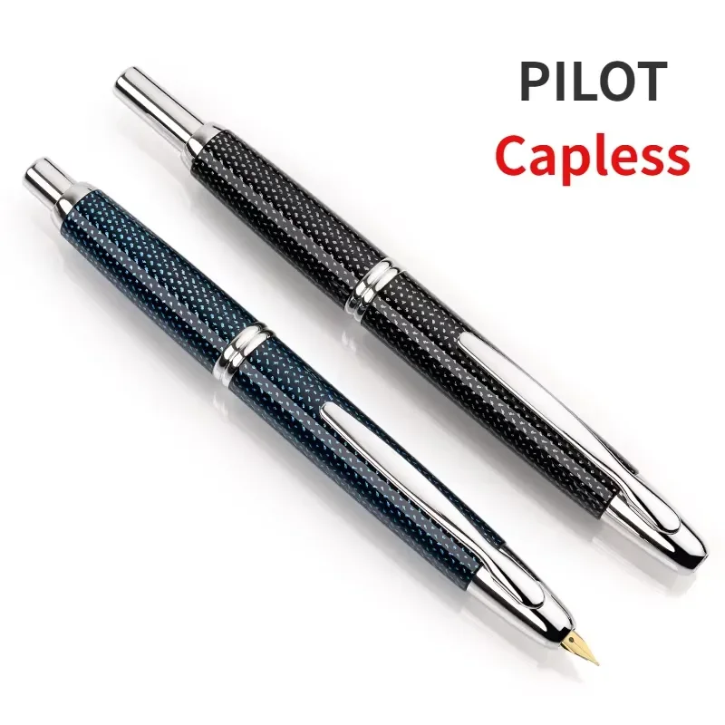 Japan PILOT Baile Capless Fountain Pen Limited Edition 18K Gold Plated Brass Luxury Writing Instrument with Painted Pattern
Japan PILOT Baile Capless Fountain Pen Limited Edition 18K Gold Plated Brass Luxury Writing Instrument with Painted Pattern